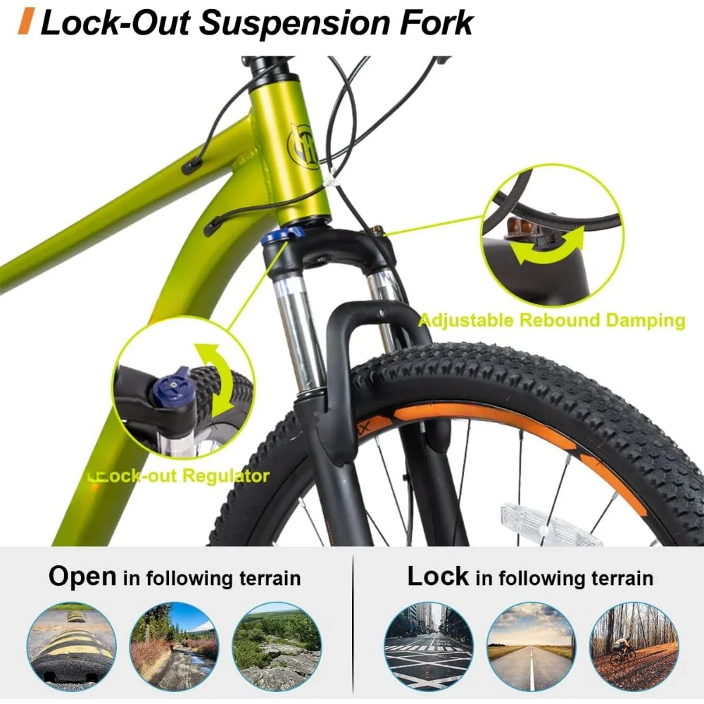 %a 29-inch men's mountain bike - đánh giá và giá Mountain Biking Trails