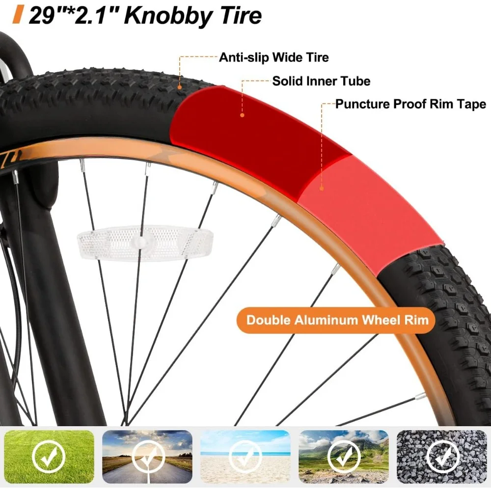 %a 29-inch men's mountain bike - đánh giá và giá Mountain Biking Trails