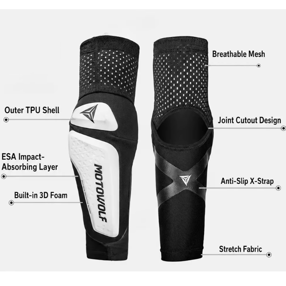 Motorcycle Elbow Protection Pa - đánh giá và giá Mountain Biking Elbow Pads