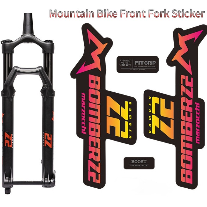 Sticky Front Fork Sticker for  - đánh giá và giá Mountain Biking Colorado