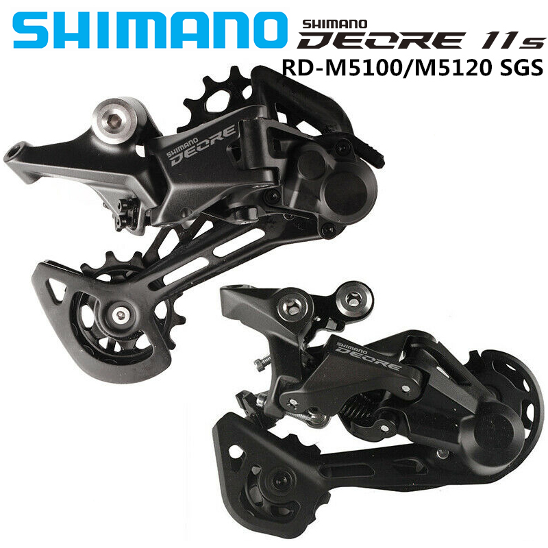 SHIMANO DEORE M5100 M5120 Rear - đánh giá và giá Rear Derailleur Shadow