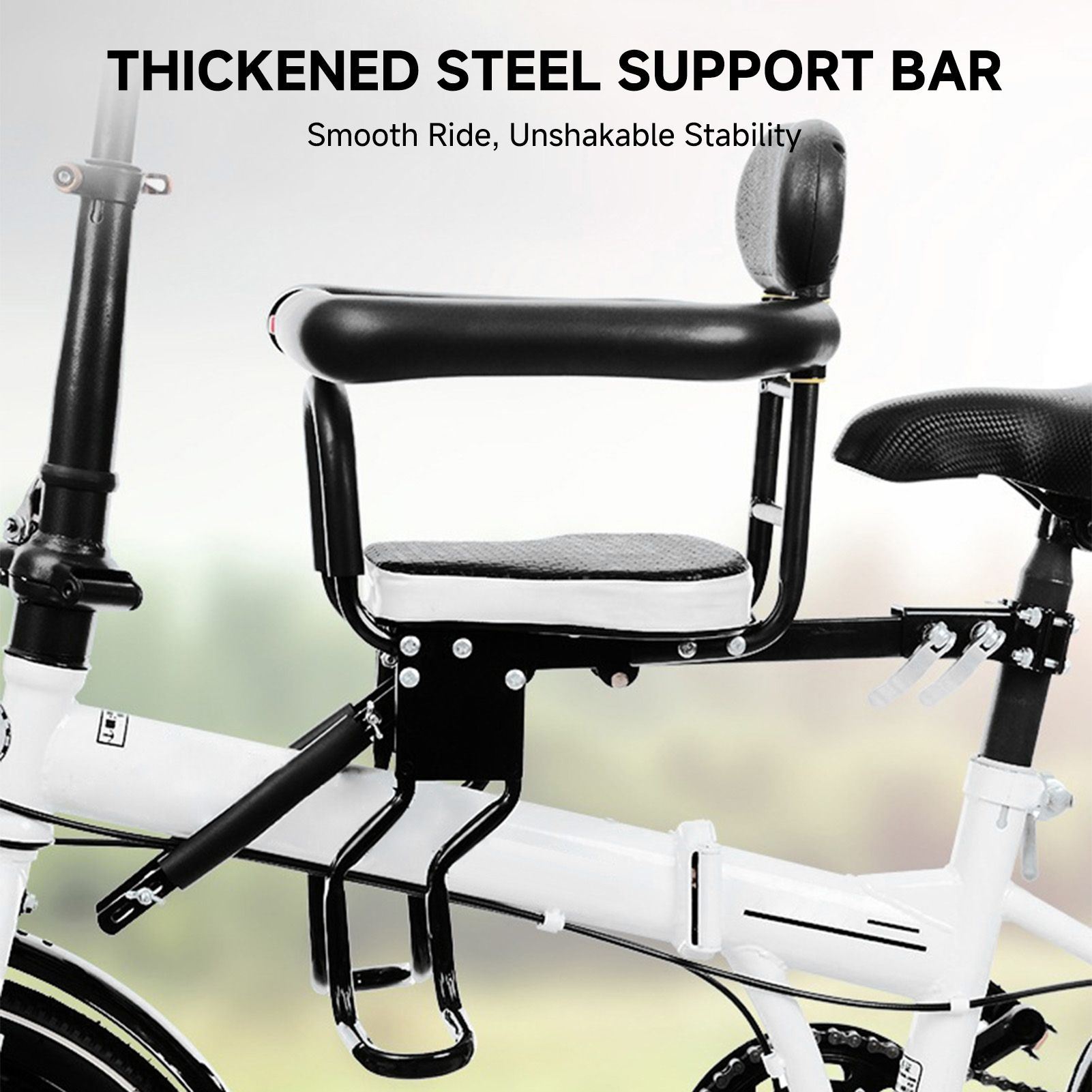 Child Bike Seat Front Mount Ch - đánh giá và giá Mountain Biking Kids