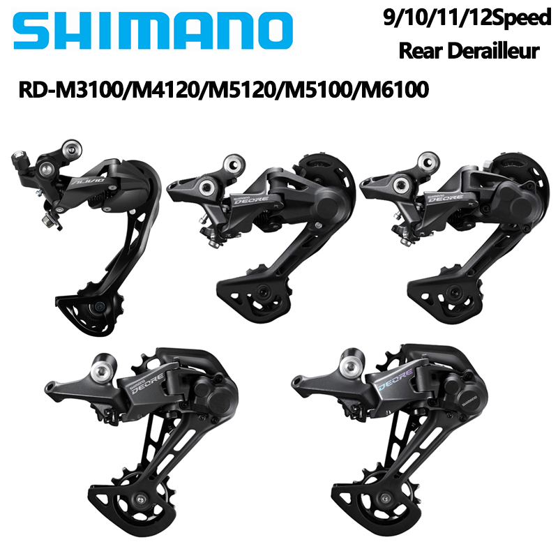 Shimano DEORE M5120 M4120 M310 - đánh giá và giá Rear Derailleur Shadow