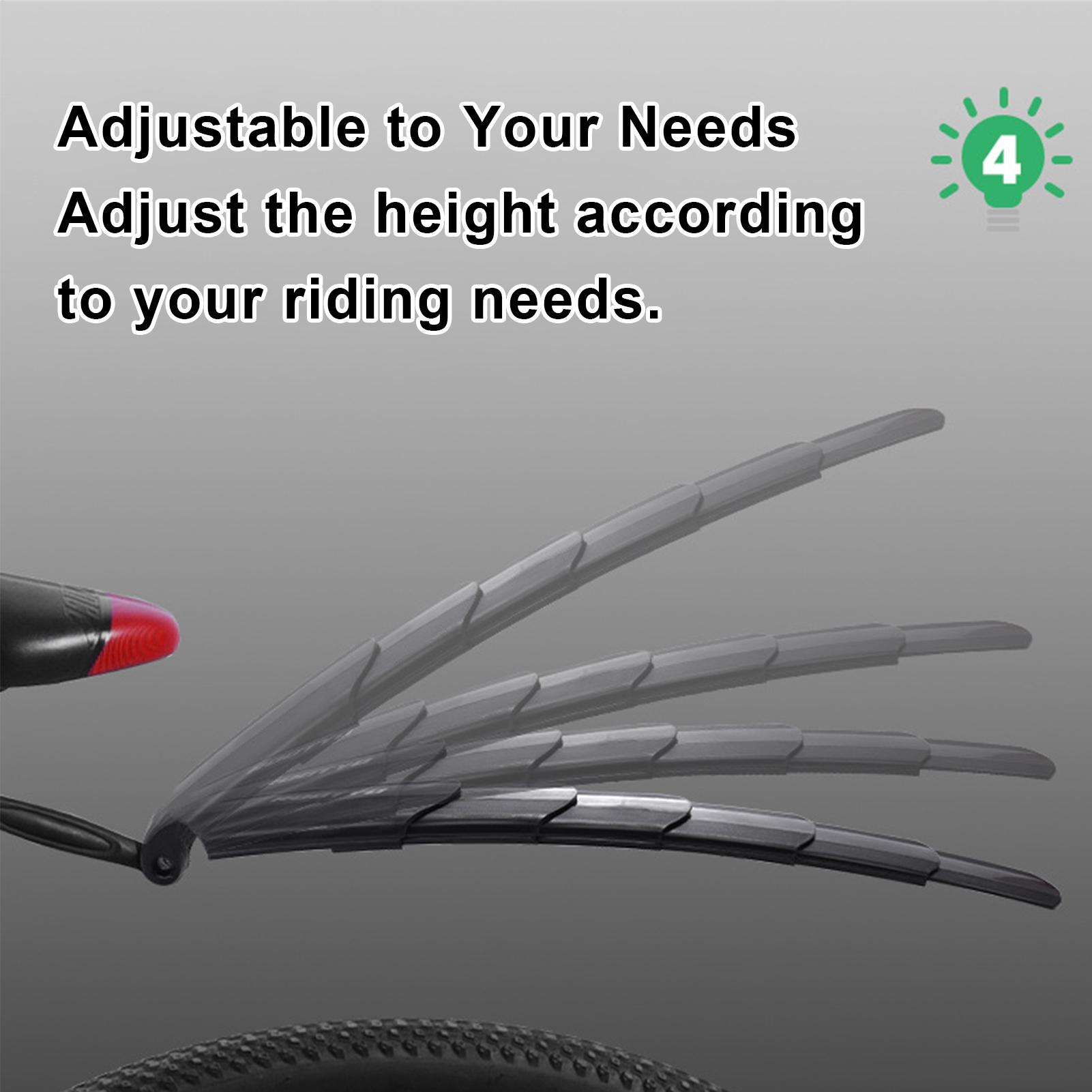 Bike Fenders Telescopic Bicycl - đánh giá và giá Mountain Biking Trails