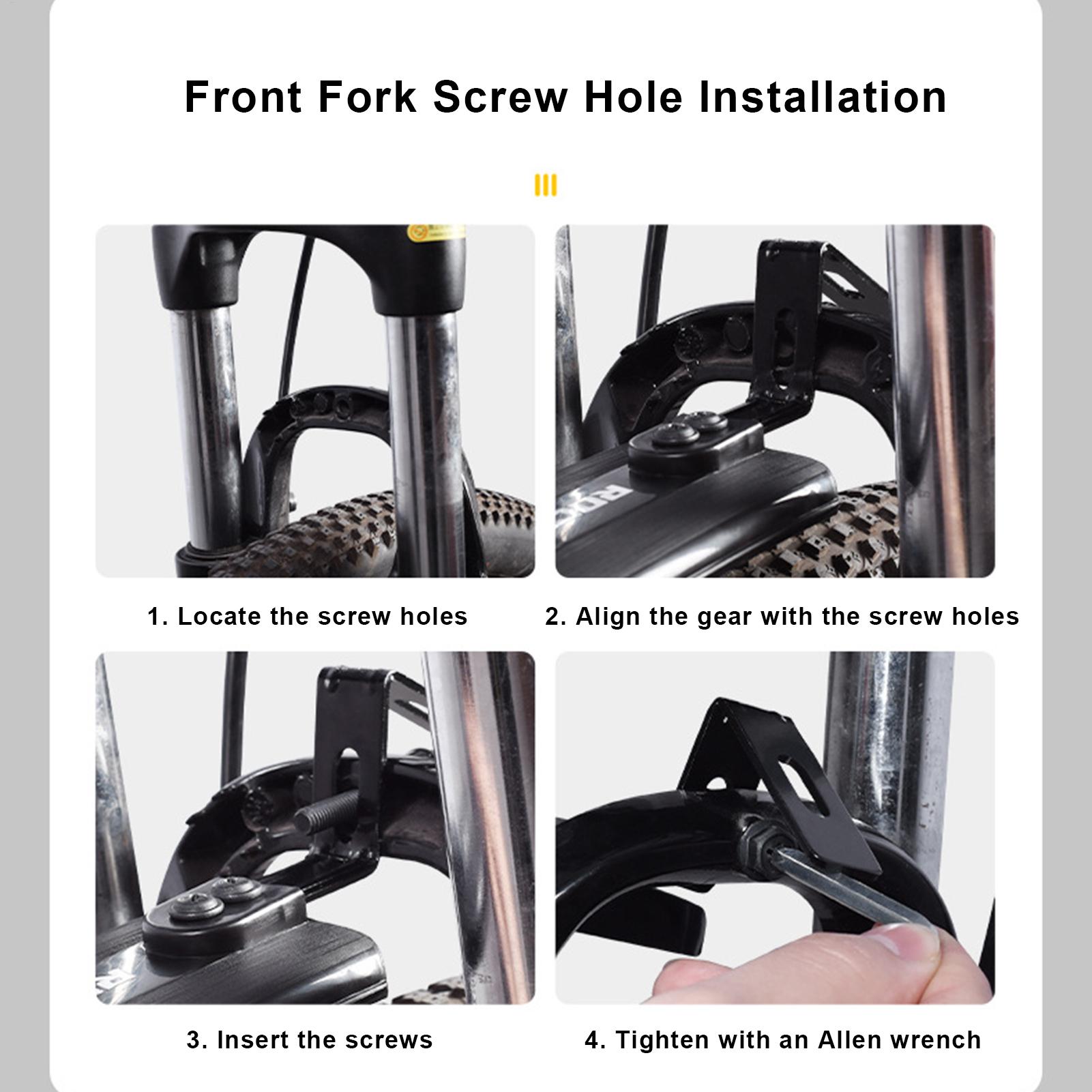 Bike Fenders Telescopic Bicycl - đánh giá và giá Mountain Biking Trails